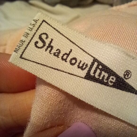 Vintage Shadowline Fleece Housecoat-Medium-Floral Embroidered Yoke-Pockets-Zip - Picture 10 of 10